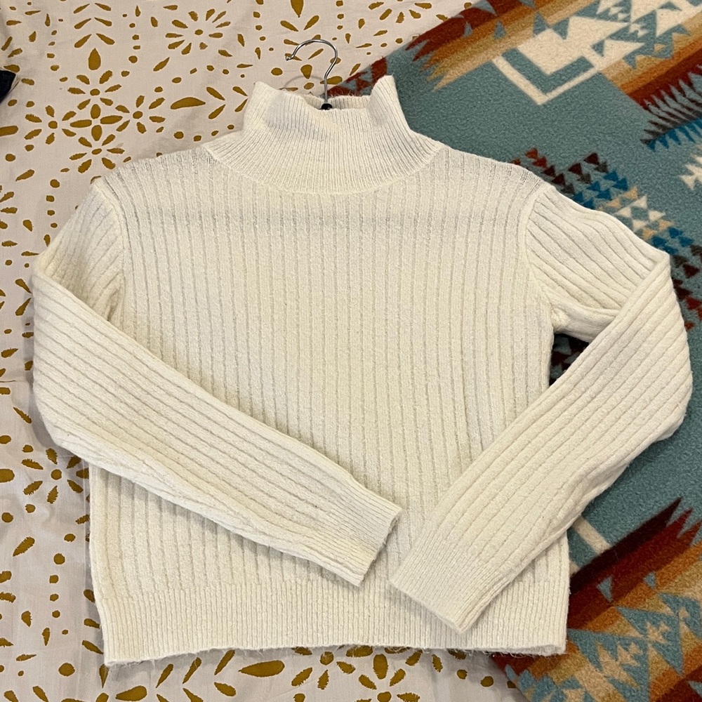 Cozy Ribbed Turtleneck Sweater